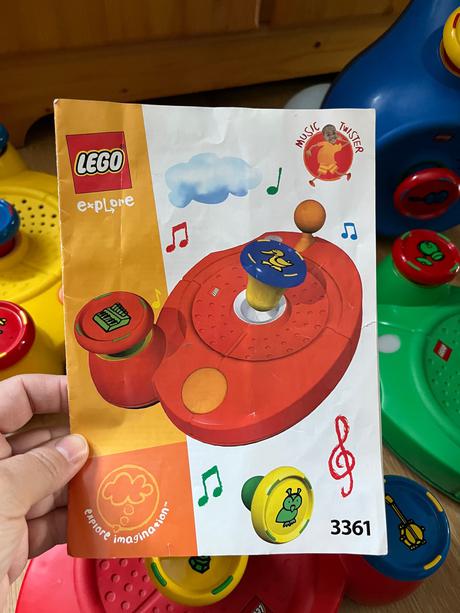 Hudební lego explore, set z roku 2002,
