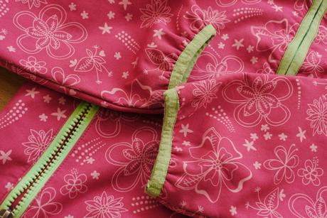 Softshell bunda ruzova 134/140, kids,134