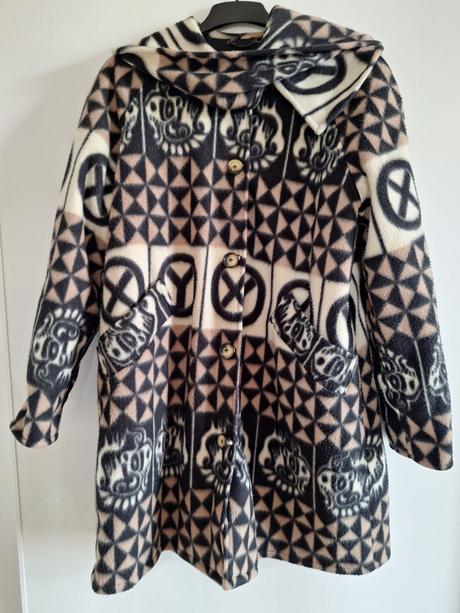 Kabát vlněný dámský kabát vel. xxl, xxl