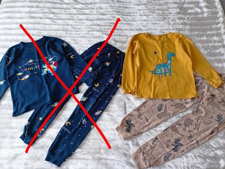 Pyžamo/set na doma, vel.128, 128