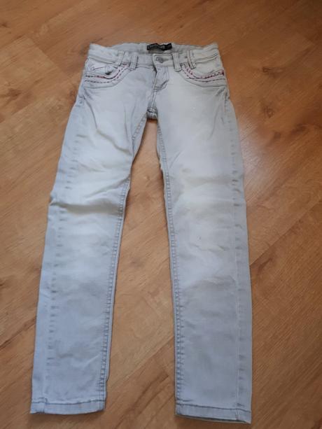 Bezva džíny rifle detroit v super barvičce, lindex,134