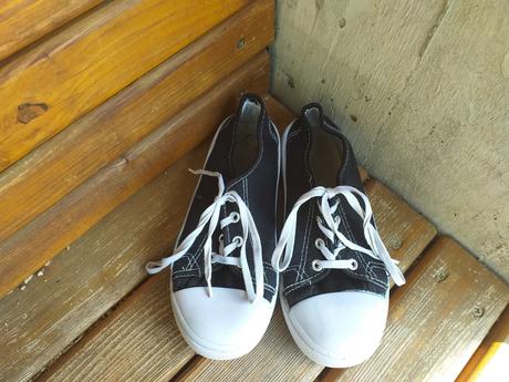 Tenisky jako nové - černé, vel. 35, 35