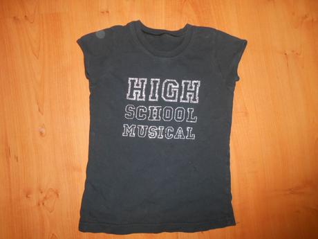 Triko černé vel. 7-8 let, marks & spencer,128