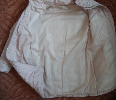 Růžová bunda bundička s kožíškem, pepco,158