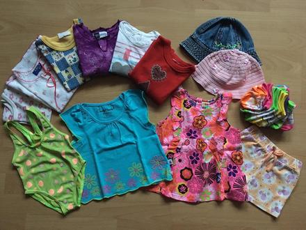 Mix oblečení pro holčičku (2 roky), 86–98