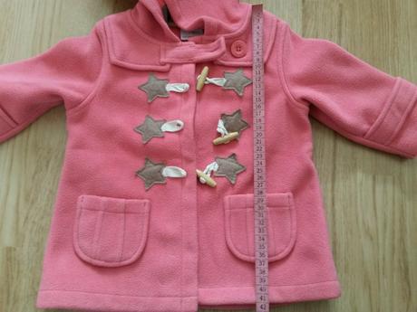 Kabátek růžový, next,86