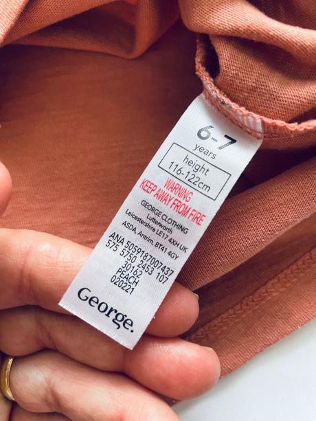 Triko crop top - v .6/7 let, george,122