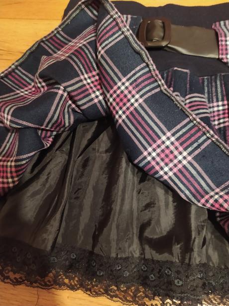 Dívčí podzimní sukně k legínám, v. 140, 140