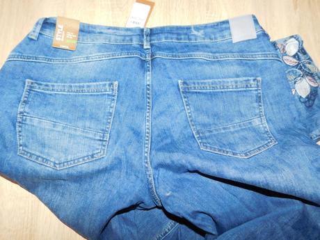 Dámské pružné džíny, xxl