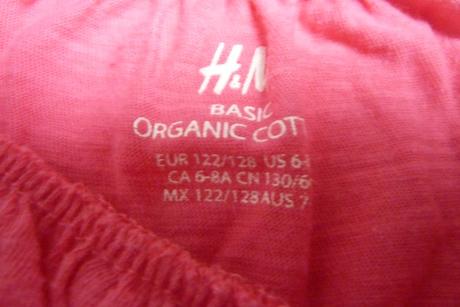 Trička, overal hm vel. 122/128 - 4x, h&m,122