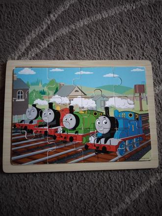 Puzzle mašinka tomáš, 