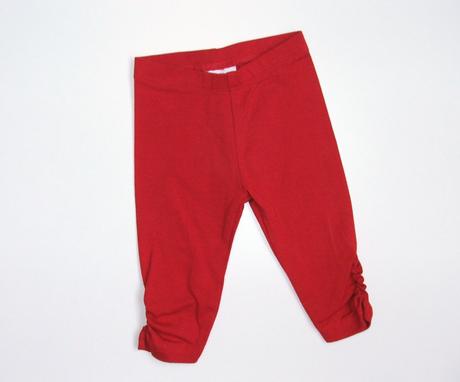 J380 červené legíny vel. 62, next,62