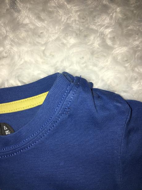 Modré tričko h&m, h&m,80
