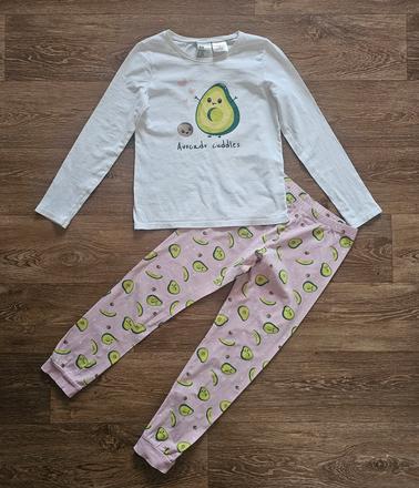 Dívčí pyžano h&m vel. 134/140, h&m,140