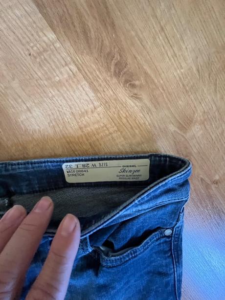 Džíny, rifle skinny diesel, vel 28/32, diesel,s