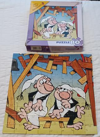Puzzle křemílek a vochomůrka, bonaparte, 80 dílků,