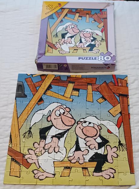 Puzzle křemílek a vochomůrka, bonaparte, 80 dílků,