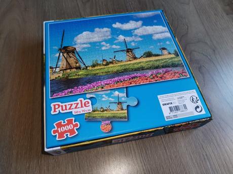 Nové puzzle jaro 1000 dílků, 