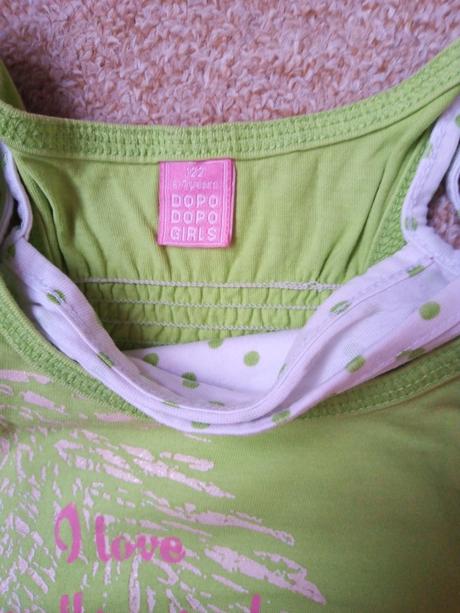 Tílko/boxer zn."dopodopo girls" vel."122", dopodopo,122