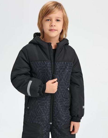 Zimní černá kombinéza klučičí overal vel. 110, sinsay,110