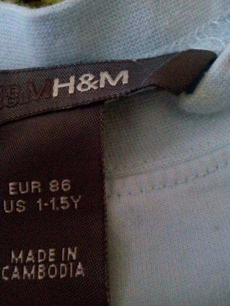 Triko zn.h&m,vel.86, h&m,86