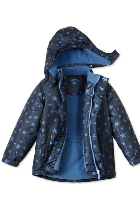 Zimní komplet souprava tchibo s hvězdičkami, tcm,98 / 104