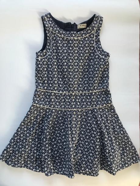 Šaty s vyšívanými kvítky, next,122