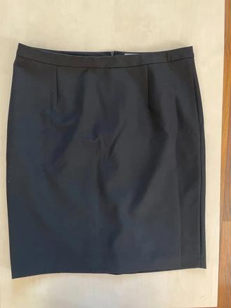 Nová černá pouzdrová sukně, vel xl/xxl, montego, xl