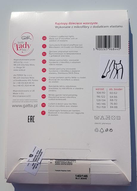 M57	dívčí silonky mašličky vel. 140-146, 140 / 146