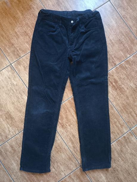 Manžestraky - slim, h&m,134