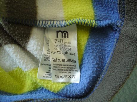 Flísová mikina vel. 128 zn. mothercare, mothercare,128