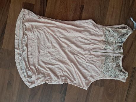 Těhotenské tričko s krajkou, h&m,38