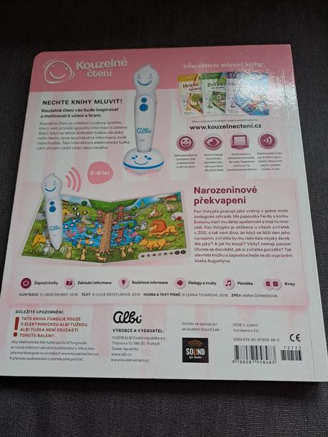 Albi kouzelné čtení zvířátka v zoo a na statku, 