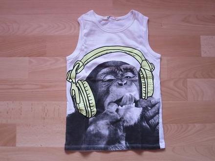 Tílko s opičkou, h&m,110
