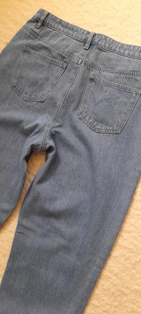 Missguided mom fit modré džíny, 40