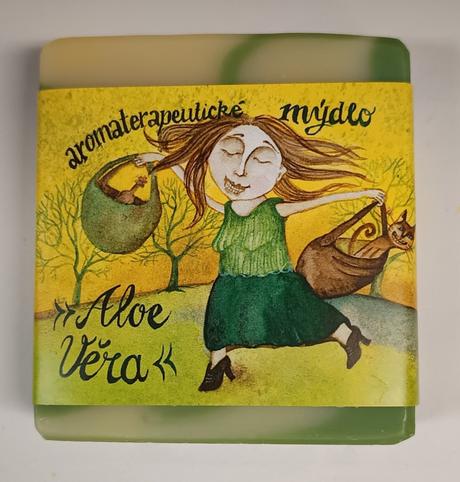 Mýdlo aloe vera,