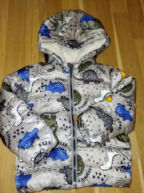 Zimní bunda s dinosaury 86, f&f,86