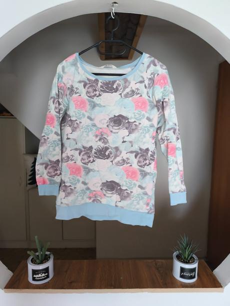 Kytičková mikina h&m 158/164, xs, h&m,164