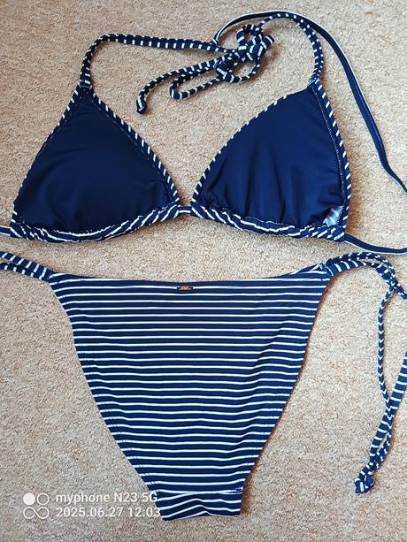 Plavky dvoudílné zn."f&f" vel."uni b,c", f&f