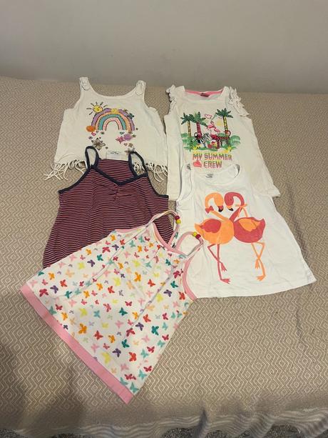 Letní set pro holku 110/4 r - 44ks, 104–116