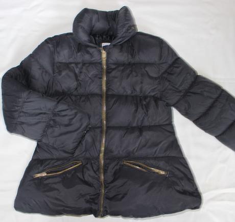 P016 teplá prošívaná bunda 9-10 let, marks & spencer,140
