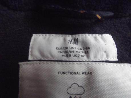 Zimní bunda v.128, h&m,128