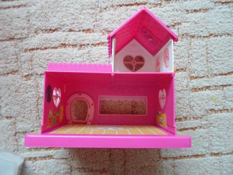 Dětský plastový růžový domeček na hraní, 