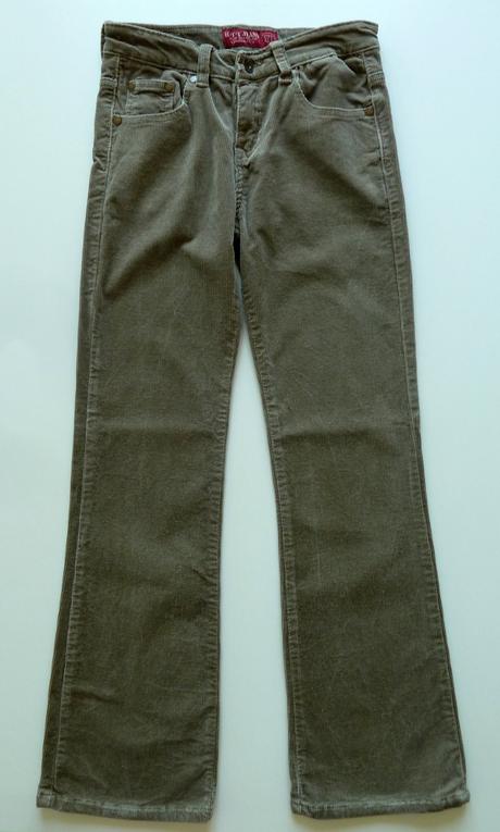 Manšestrové kalhoty vel. 152, 152