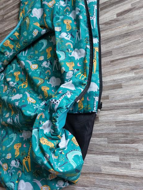 Setík vložka +  připínací deka na zipy, 