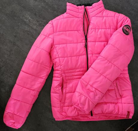 Bunda dívčí sam 73 vel. 158 růžová, sam73,158