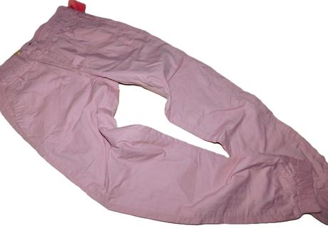 Plátěné kalhoty s podšívkou, 140