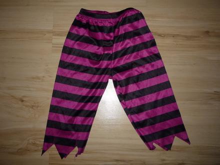 Pruhované kalhoty ke kostýmu,