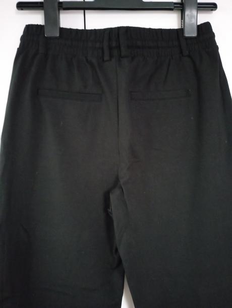 Černé kalhoty s vyšším pasem, sinsay,m