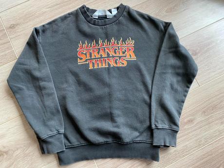 Stranger things mikina, velikost 134/140, h&m,134